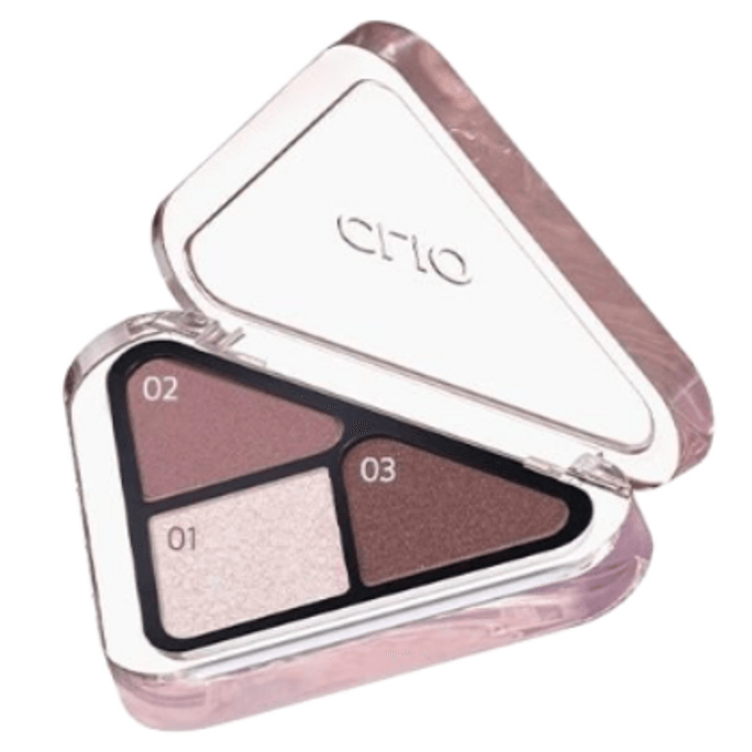 韓國CLIO珂萊歐 三角3色眼影盤 #03 Mauve Authentic 1.5g