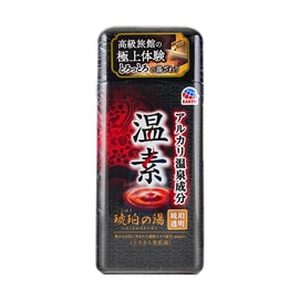 Japan EARTH Onso Amber Bath 600g