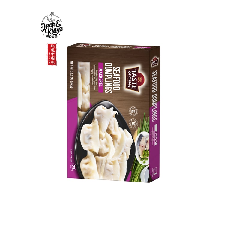 地道中国味 海鲜水饺*鲅鱼 360g