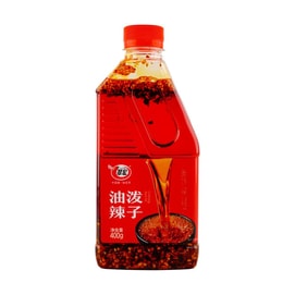 翠宏 油泼辣子 红油辣椒油 凉拌菜饺子调味 400g 【正宗川味 调味救星】