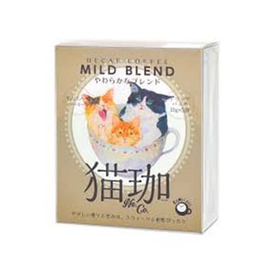 DECAF Cat Cafe Mild Blend Drip Coffee 5-pack (10g x 5 sachets)