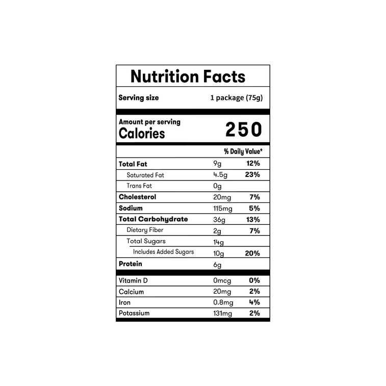 천연 효모 구운 밀빵, 일본 디저트, 초콜릿 크림 맛, 2.64oz 8