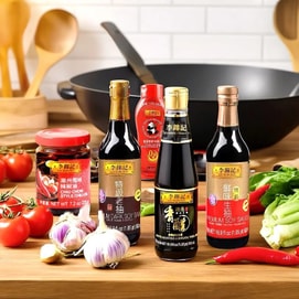 【新学期コンボ】牡蠣酢＆ラー油＆特上醤油＆濃口醤油