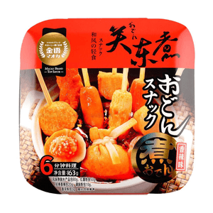 金语 关东煮 冲泡宵夜方便火锅 香辣味  163g 【6分钟速食】【风味菜包+红薯粉条】
