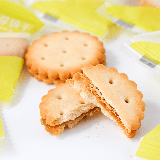 【国货优选】良品铺子 咸蛋黄麦牙饼干 102g