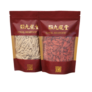 아메리칸 구룡관 Ophiopogon japonicus 및 구기자 차 세트 8oz Ophiopogon japonicus + 구기자 8oz