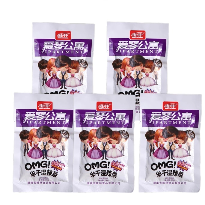 新林 愛琴公寓辣條 19g*5包