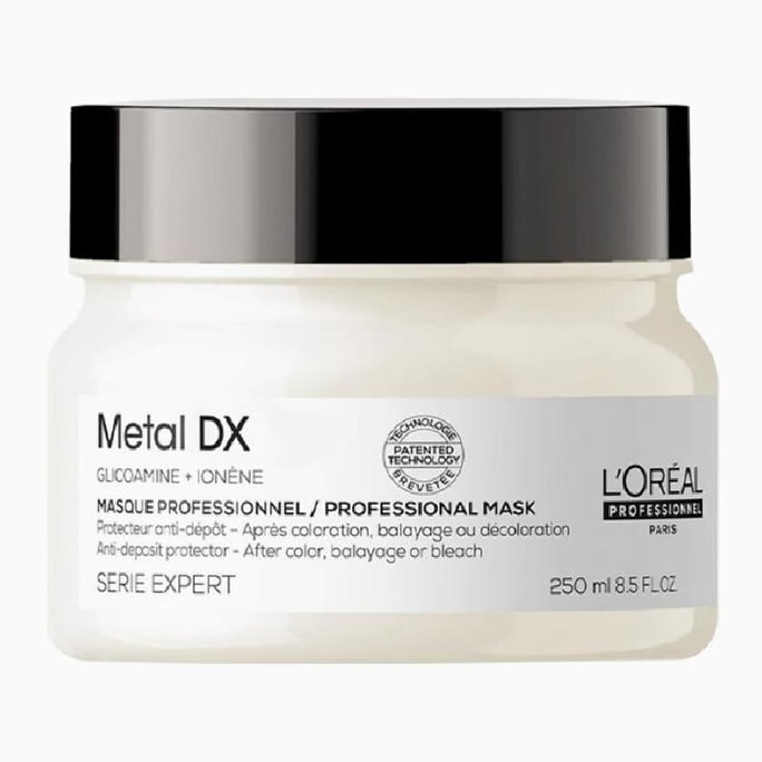 フランス ロレアル パリ プロ ヘアマスク 250ml [1分間の緊急ケア、4日間持続するなめらかさ] [高級サスーンサロンの推奨品] [シャオ・ジャン推薦]