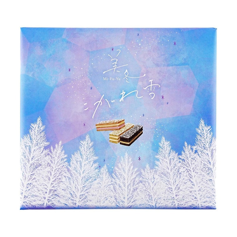 Mifuyu Kogareyuki ,Mille-Feuille Dessert,Strawberry&Orange& Apple Flavor,12 Piece【Japanese Sweets Souvenirs】 4