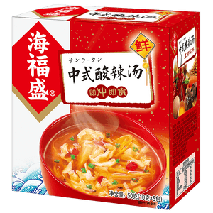 Chinese Classic Instant Hot And Sour Soup 50g*2 Boxes