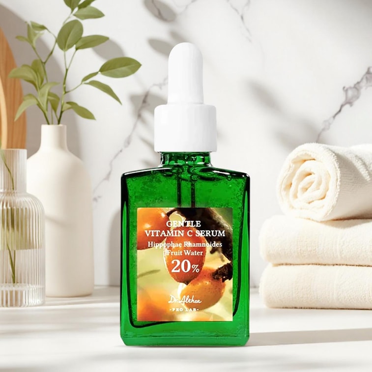 Gentle Vitamin C Serum, 1.01 fl.oz - Glowing Solution, Brightening , Smooth & Lightweight 3