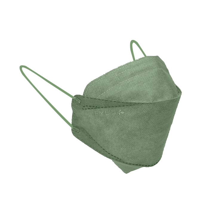 EYL'S Adult Face Mask (grey-green) 48g 10pcs