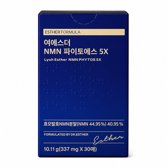 [한국 직배송] 에스터포뮬라 에스터포뮬라 식물성 NMN 피토-S 2X 필름, 아피게닌 NMN 30회분 (한국)