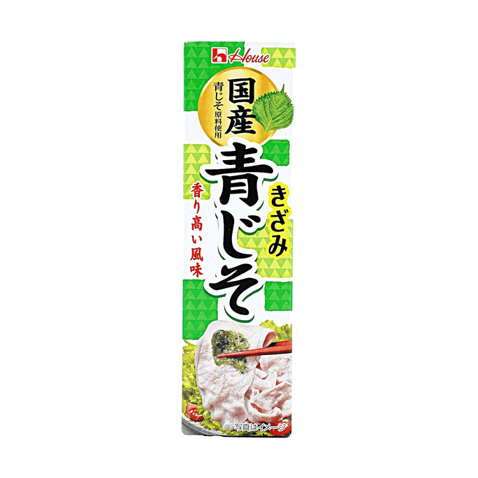 日本HOUSE FOODS好侍 紫苏酱 40g【国产青紫苏】【清香解腻】【可用于素面刺身烤鱼沙拉】