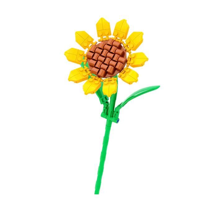 Building Blocks Toy Lego Birthday Gift Sunflower