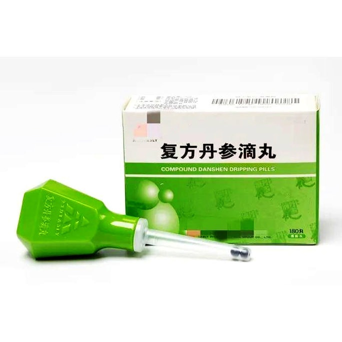 Compound Danshen (Salvia Miltiorrhiza) Dripping Pills -for THeart 180 Pills
