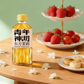 青年神沏 东方茉莉 原味茶饮料 350ml*6瓶【芬芳花香 茶韵悠长】【0糖0脂0卡】