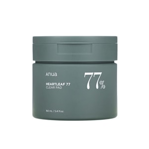 Heartleaf 77 Clear Pad 70 Sheets Gentle exfoliating & Pore Minimizing