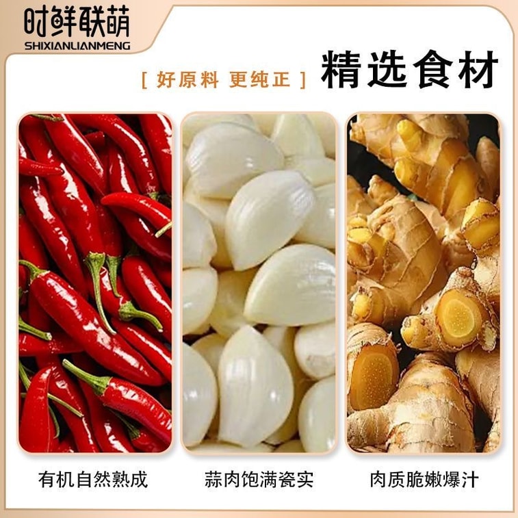 时鲜联萌 【湖南特产】蒜蓉辣椒【干饭神酱】正宗香辣小罐装100g*2 3