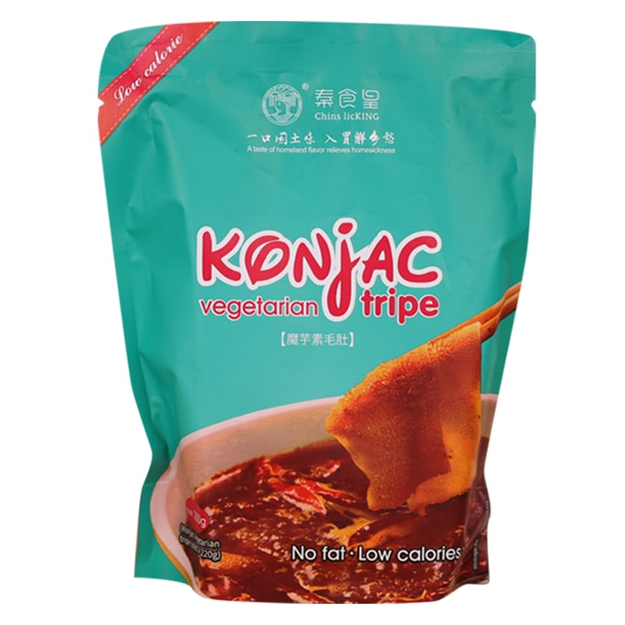 Konjac Vegetarian Tripe No Fat Low Calorie Light Meal 350g 【Hot pot essentials】