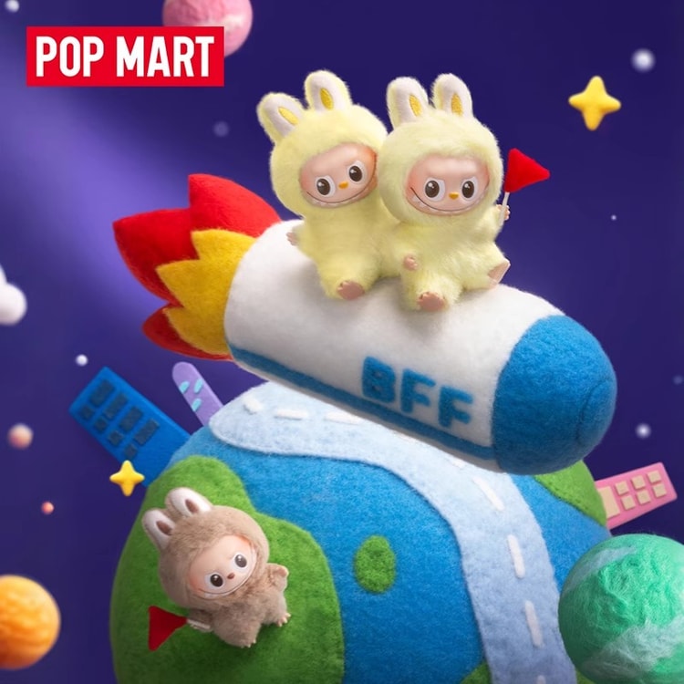中国直販】POP MART「LABUBU ハートコード4」ビニールフェイス