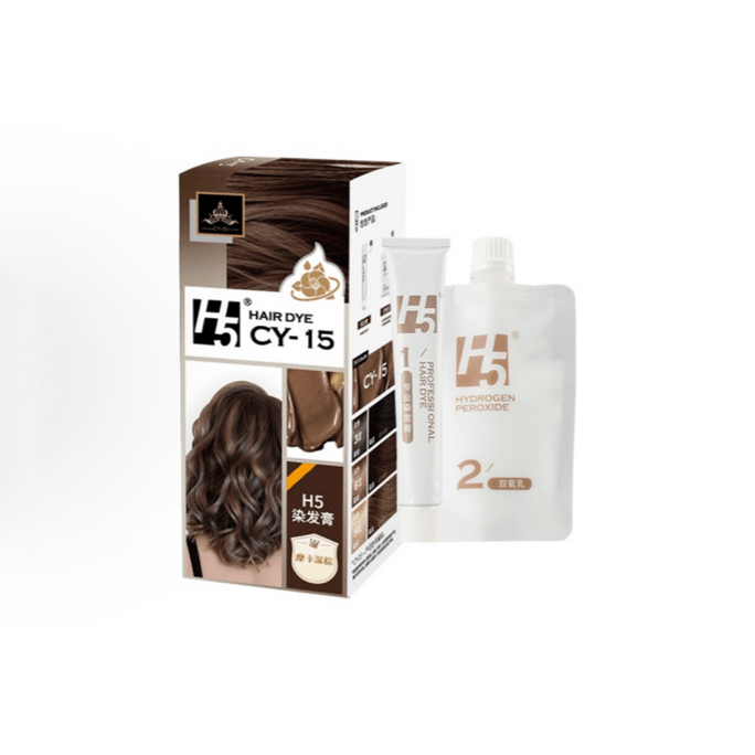 Hair Dye Cream Hazelnut Ash Brown Cold Brown Hair Dye Pure Plant Rose Pink Brown 170ml