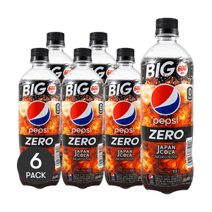 ペプシジャパン コーラ ゼロカロリー 20.28液量オンス *6【6パック】【砂糖0、脂質0、カロリー0】