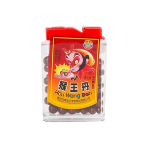 【中国直邮】 荣园 猴王丹酸甜可口陈皮话梅丹儿时怀旧童年经典零食小吃休闲食品 8g*1盒