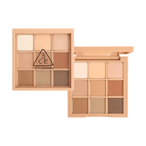 韓國3CE MOOD RECIPE 九宮格9色紛呈眼影盤 霧面多用盤 #SMOOTHER玫瑰柔情 8.1g【狂飆大嫂陳書婷同款】