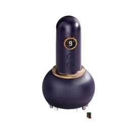 Meridian Brush Smart Massage Scraping Electric Heating Microcurrent Home Whole Body Full Range Purple