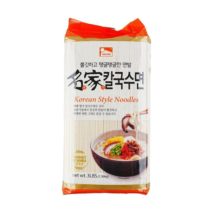 Korean Kal Guk Su Knife Cut Noodle 48 oz