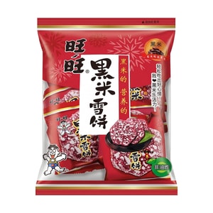 旺旺 黑米雪饼 84g【非油炸】