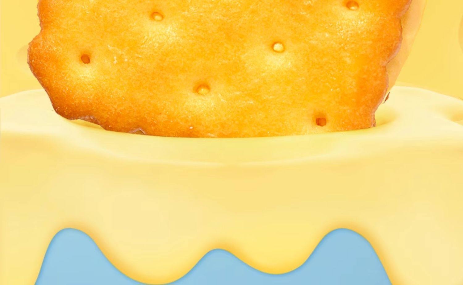 【中国直邮】 三只松鼠 夹心饼干芝士味 108g/袋 独立包装即食休闲零食 新年聚会下午茶甜点饼干