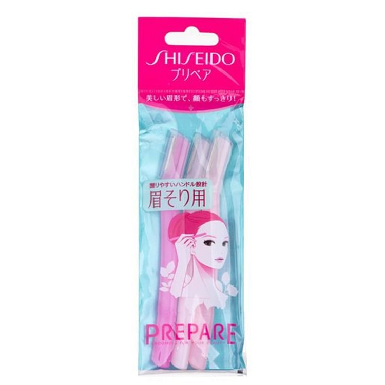 Shiseido Prepare Razor for Eyebrow 3pcs - Yami.com