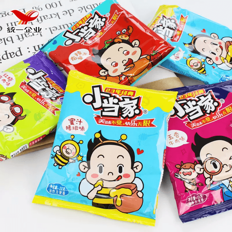 【中國直郵】小當家乾脆麵乾吃麵方便麵整箱裝宵夜充飢解饞小零食20克*20包 3