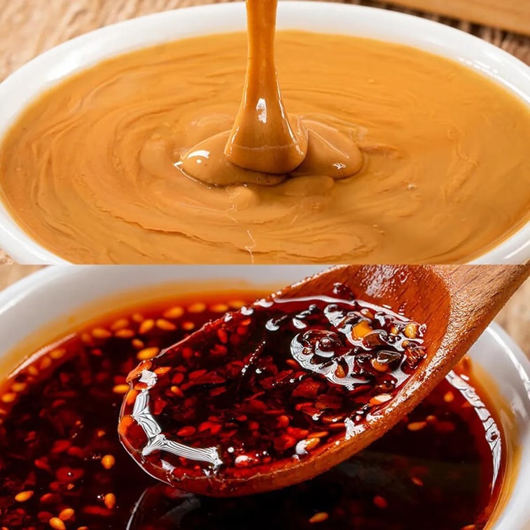 참깨 소스 매운 양곱창 국수, 210g 3