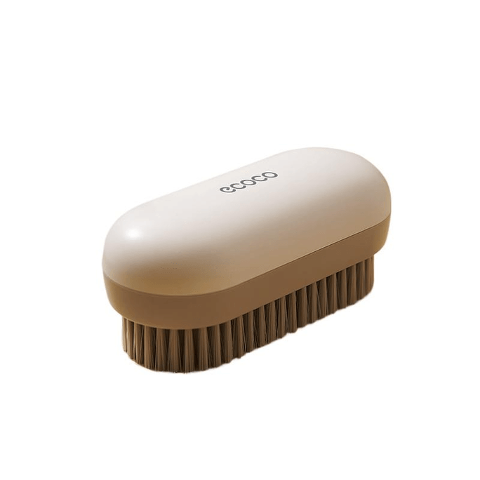 Laundry Brush, Laundry Clothes Brush, Soft Bristles Do Not Damage Clothes, Cream Color 130 * 60mm