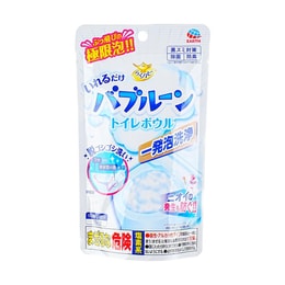 日本EARTH PHARMACEUTICAL 泡沫马桶清洁剂 去污垢卫生间卫浴清洁 160g