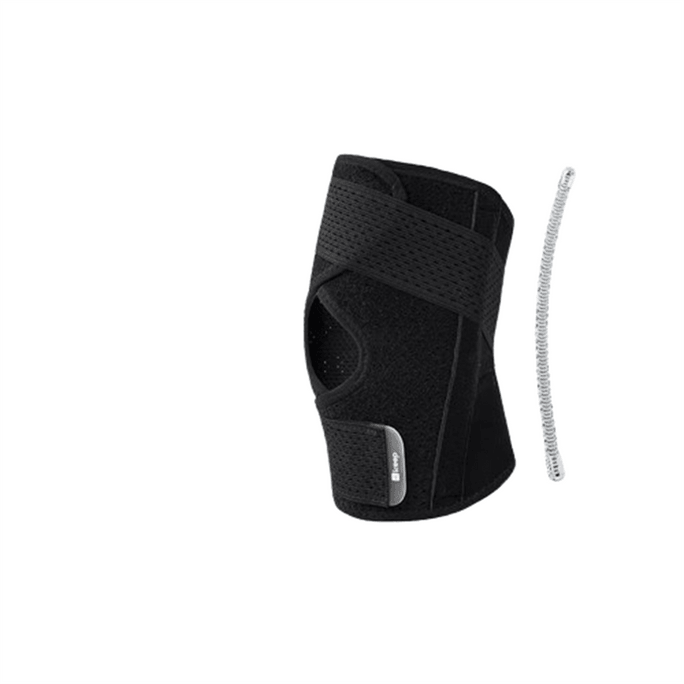 Knee Brace for Hiking and Mountaineering - Women's Knee Injury Protection for Running, Basketball, and Badminton Patella Support for Meniscus Issues Black Single Knee Size M