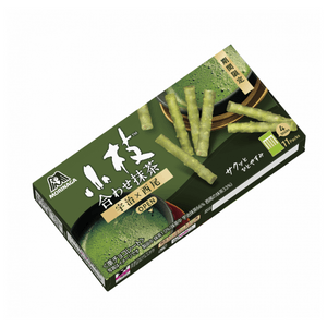 【日本直邮】 日本 MORINAGA 森永 森永制菓 小枝巧克力双拼抹茶味 44根