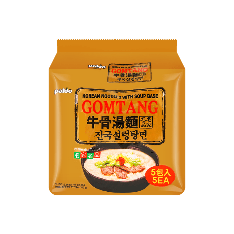 コムタンラーメン5袋入510g 4