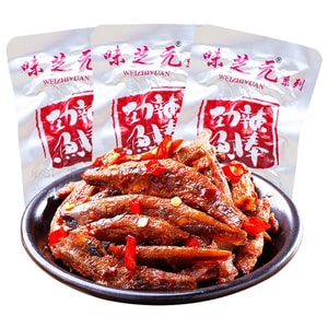 Weizhiyuan Spicy Fish Sticks 15g*10 packs 150g Mazuma Fish Spicy Small Fish