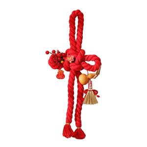 [中国から直送] HSPM 新スタイル スワスティカノット ドアハンドルペンダント 中国の旧正月 平和飾り 暖かい家の装飾 大きいサイズ 1個