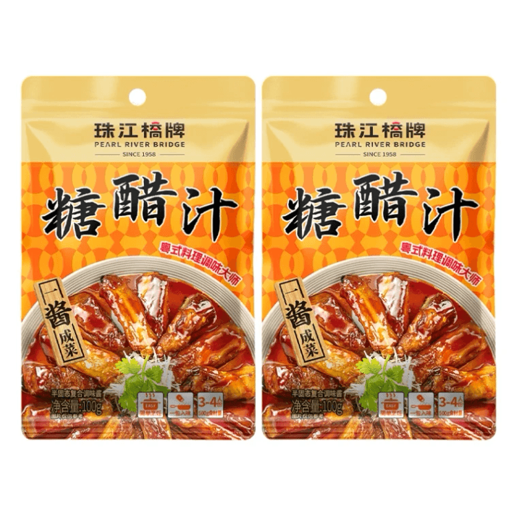 中国直送】パールリバーブリッジブランド 豚スペアリブ用甘酢ソース 