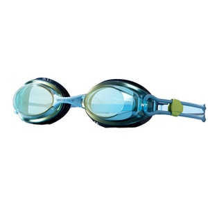 Kids Racing Swim Goggles Waterproof Anti-Fog High Definition For Teens Hurricane Blue Non-Prescription 1 Piece