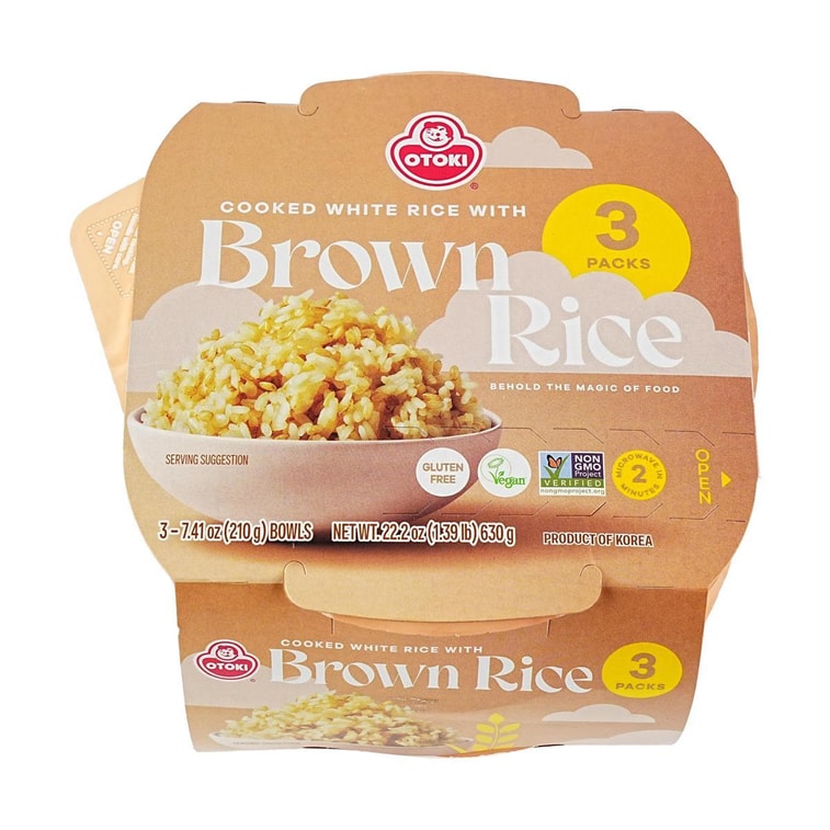 Delicious Cooked Brown Rice 210g*3 3