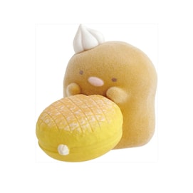 SAN-X Corner Creatures Donut Flocked Ornaments Fried Pork Cutlets