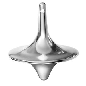 【中国直邮】玩乐主义 解压神器指尖陀螺盗梦空间无阻力手指陀螺儿童成人网红减压小玩具 炫银 *1件