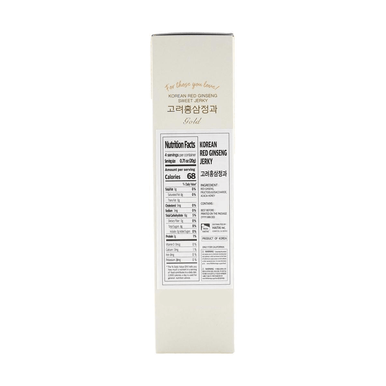 韓国産紅参ジャーキー、2.82オンス 3