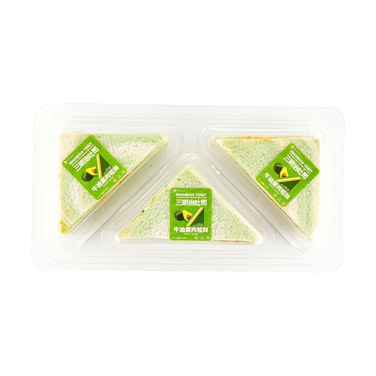 아보카도 치킨 플로스 샌드위치 토스트, 3개입 (5.82oz) 8